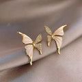 Dainty butterfly earrings